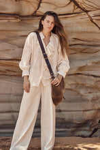 mamapapa kyoto Frill blouse