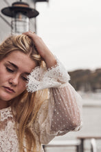 offwhite lace blouse