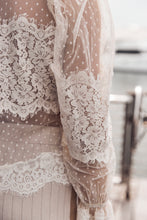 offwhite lace blouse