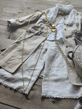 small stone chain necklace