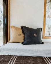 Pony rider - Highlander cushion cover black