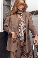 Attentif pinstripe blazer