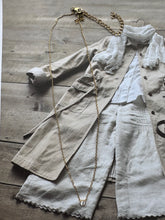 small stone chain necklace