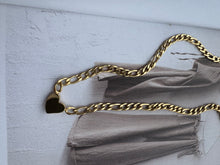 solid heart necklace