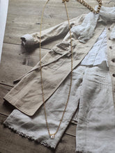 small stone chain necklace