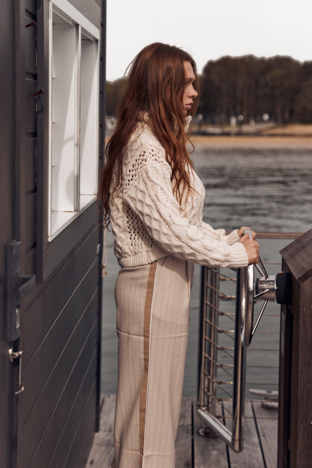 Love me - pinstripe pants