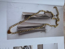 solid heart necklace