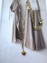 small heart chain necklace