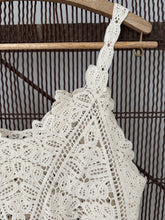 mamapapa - crochet cream singlet