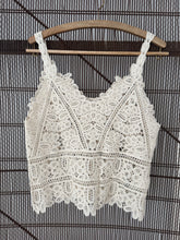 mamapapa - crochet cream singlet