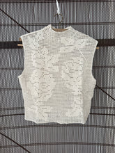 mamapapa - crochet cream top