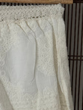 mamapapa - cotton and crochet short