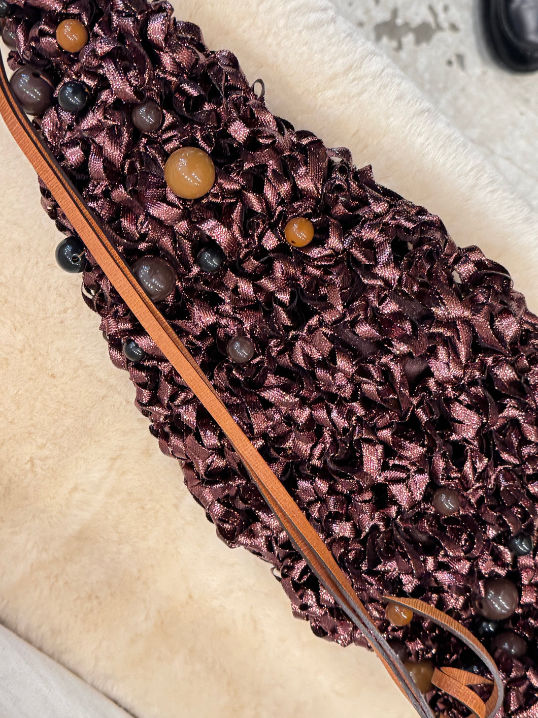 bag Jasmin Puech Paris crochet style