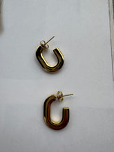 Open Ovale earring