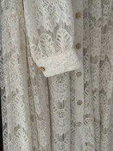 Mmamapapa - sheer lace aimee long dress