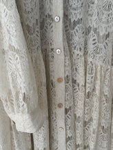 Mmamapapa - sheer lace aimee long dress