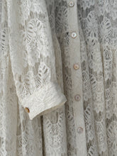 Mmamapapa - sheer lace aimee long dress
