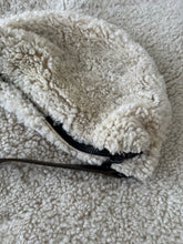 Oversized fur bumbag