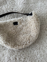 Oversized fur bumbag