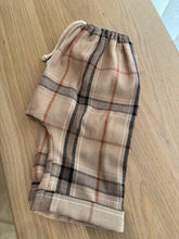Mamapapa - baby checkers camel pants