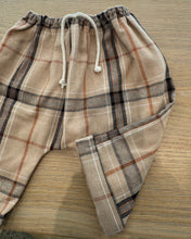 Mamapapa - baby checkers camel pants