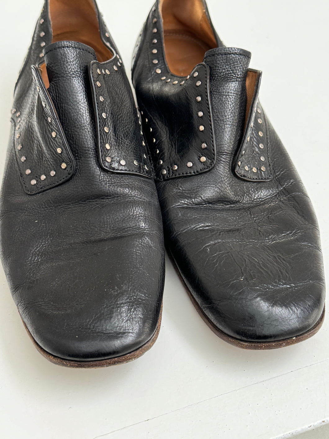 Elias  Maurizi leather lace up