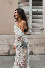 mamapapa - crochet long white dress