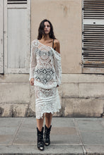 mamapapa - crochet long white dress