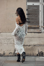 mamapapa - crochet long white dress