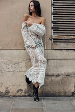 mamapapa - crochet long white dress