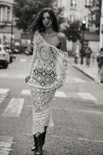 mamapapa - crochet long white dress