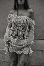 mamapapa - crochet long white dress