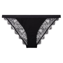 Love Stories - Wild rose black tanga style