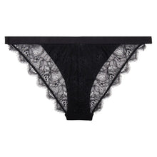 Love Stories - Wild rose black tanga style