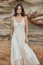 mamapapa - Saignon singlet crochet mix dress