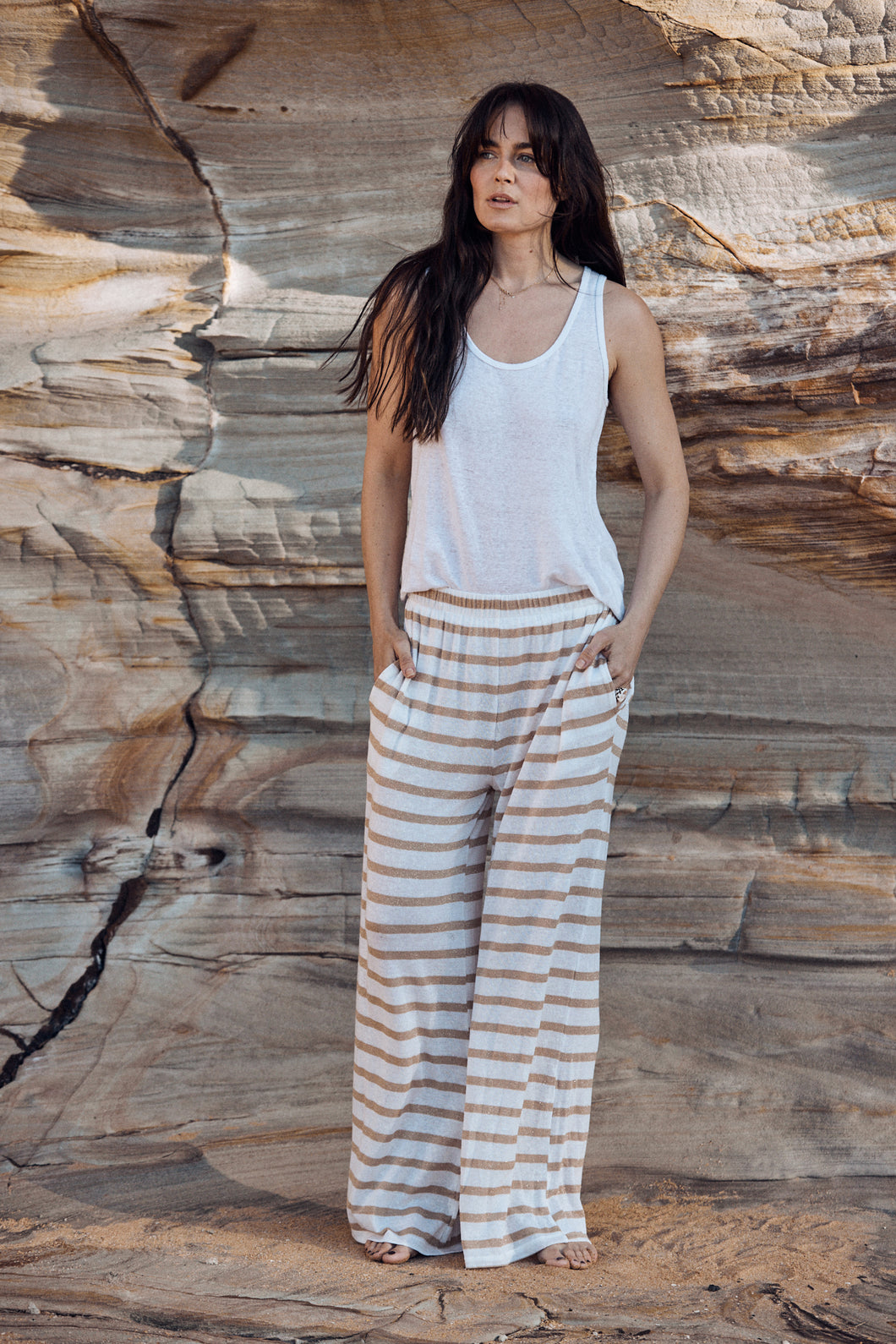 mamapapa - Biarritz stripe pants