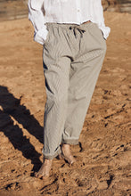 mamapapa - Pepa stripes mushroom/grey pants