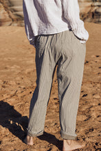 mamapapa - Pepa stripes mushroom/grey pants