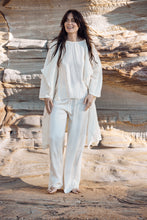 Mamapapa - Roussillon linen offwhite jacket