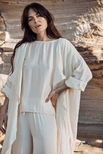 Mamapapa - Roussillon linen offwhite jacket