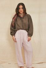 Capri chocolate blouse