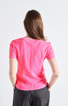 American vintage - Sonoma tee shirt fluo pink