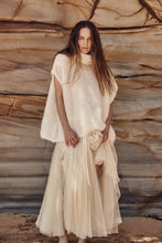 mamapapa -  cream knit sleeveless turtleneck