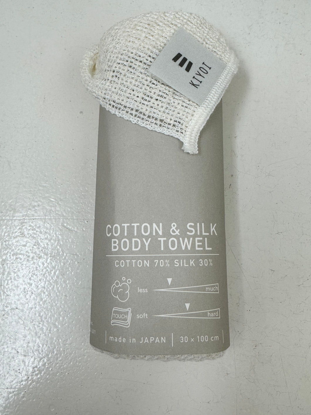 Cotton & Silk body towel