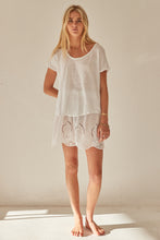 Mamapapa - Luna lace mini skirt