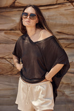 Geelong linen tee shirt