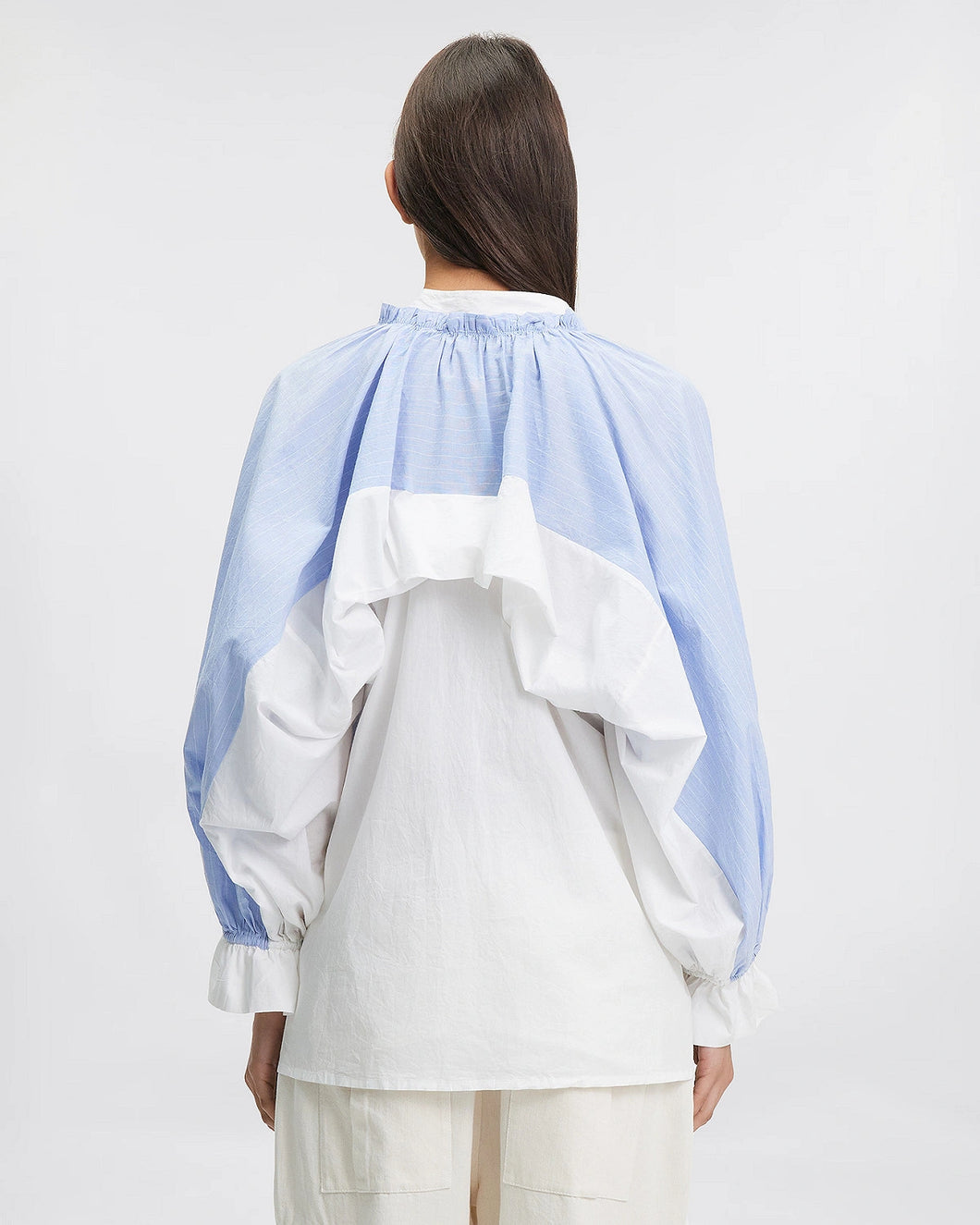 Mes Demoiselles - Wally blue blouse