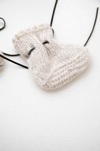 Knitted booties