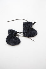 Knitted booties