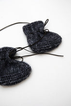 Knitted booties